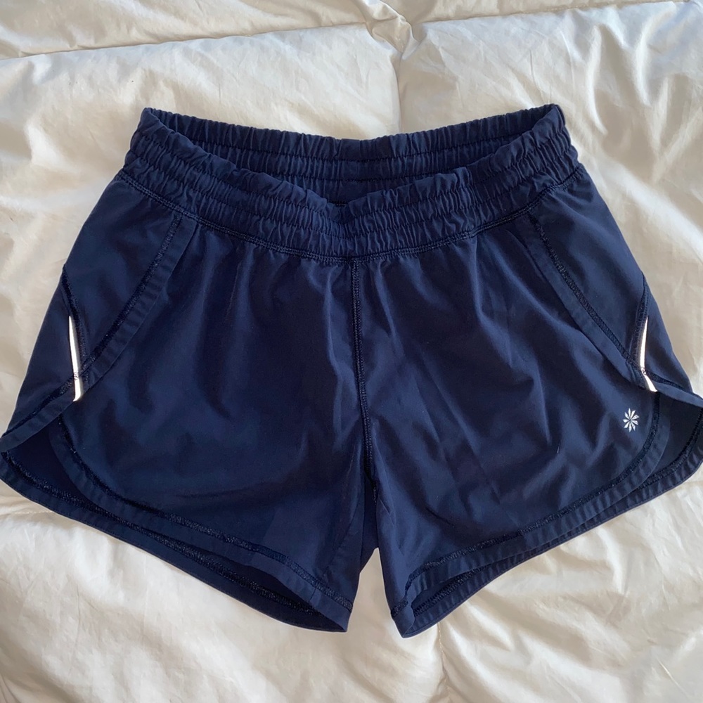 Women’s Athleta Navy Athletic Shorts 3” Inseam